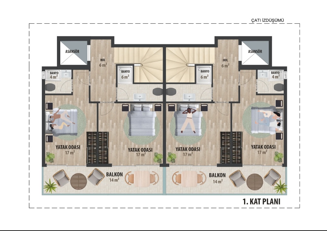 Villa Floor Plan 1
