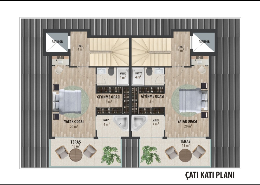 Villa Kat Planı 2